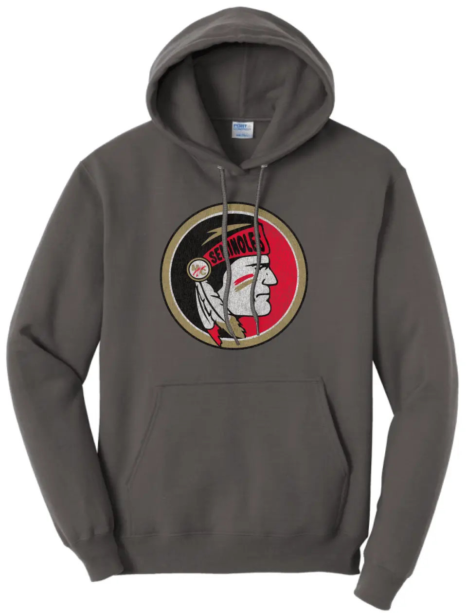 Monroe Central Distressed Logo Core Fleece Hoodie