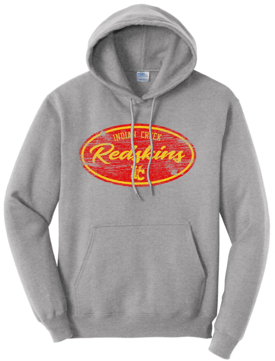 Indian Creek Distressed Oval Core Fleece Hoodie