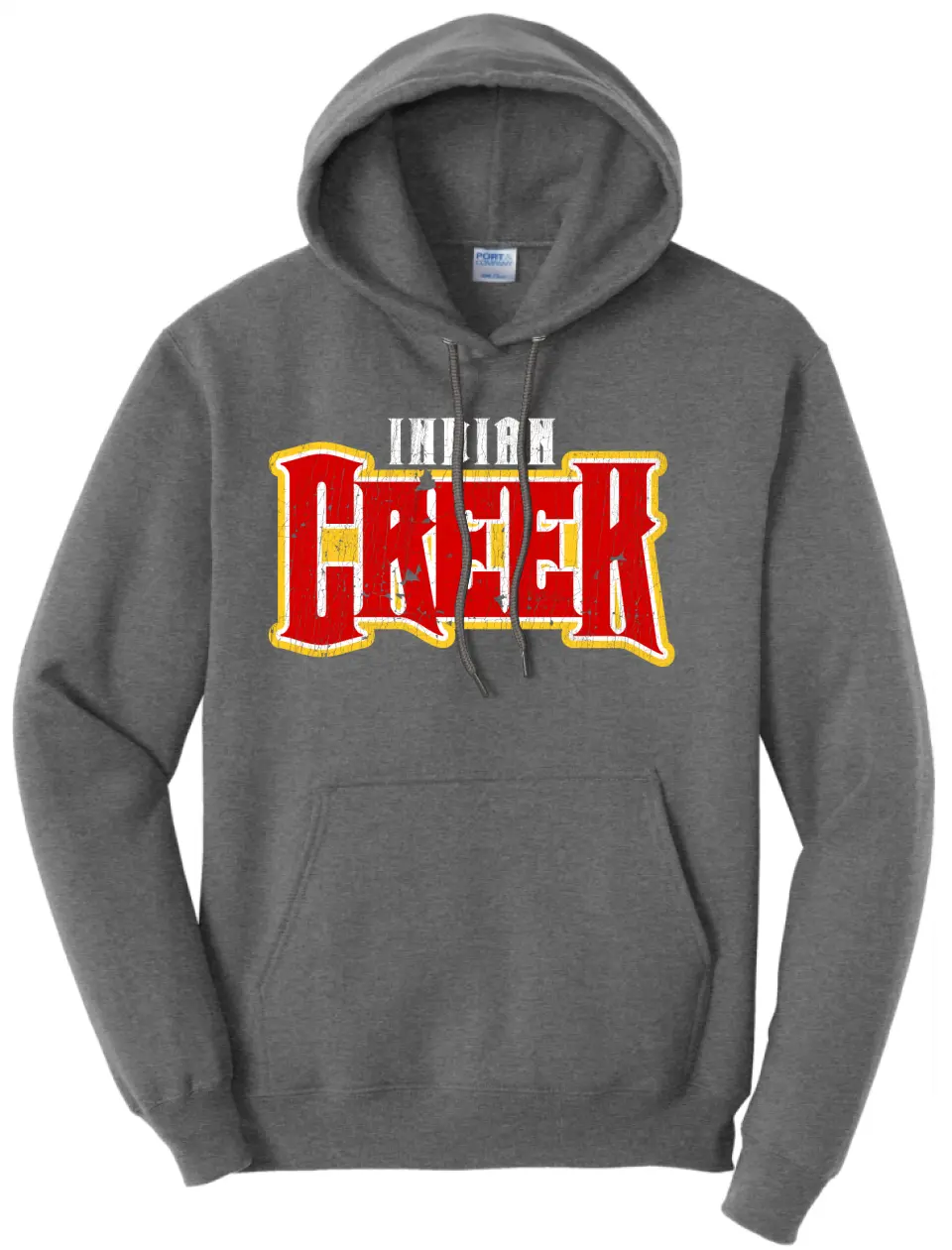 Indian Creek Distressed Crown Core Fleece Hoodie
