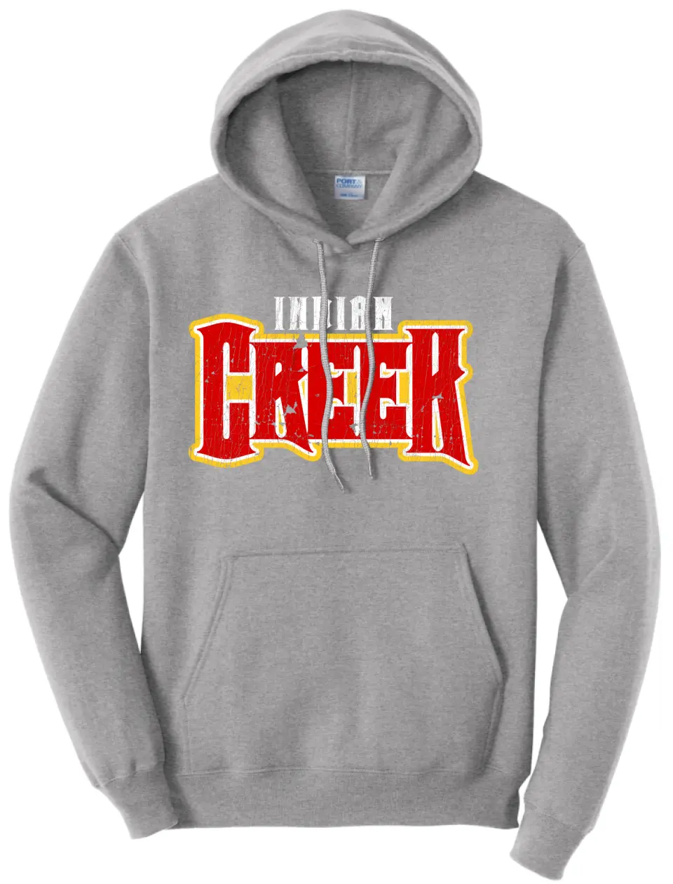 Indian Creek Distressed Crown Core Fleece Hoodie
