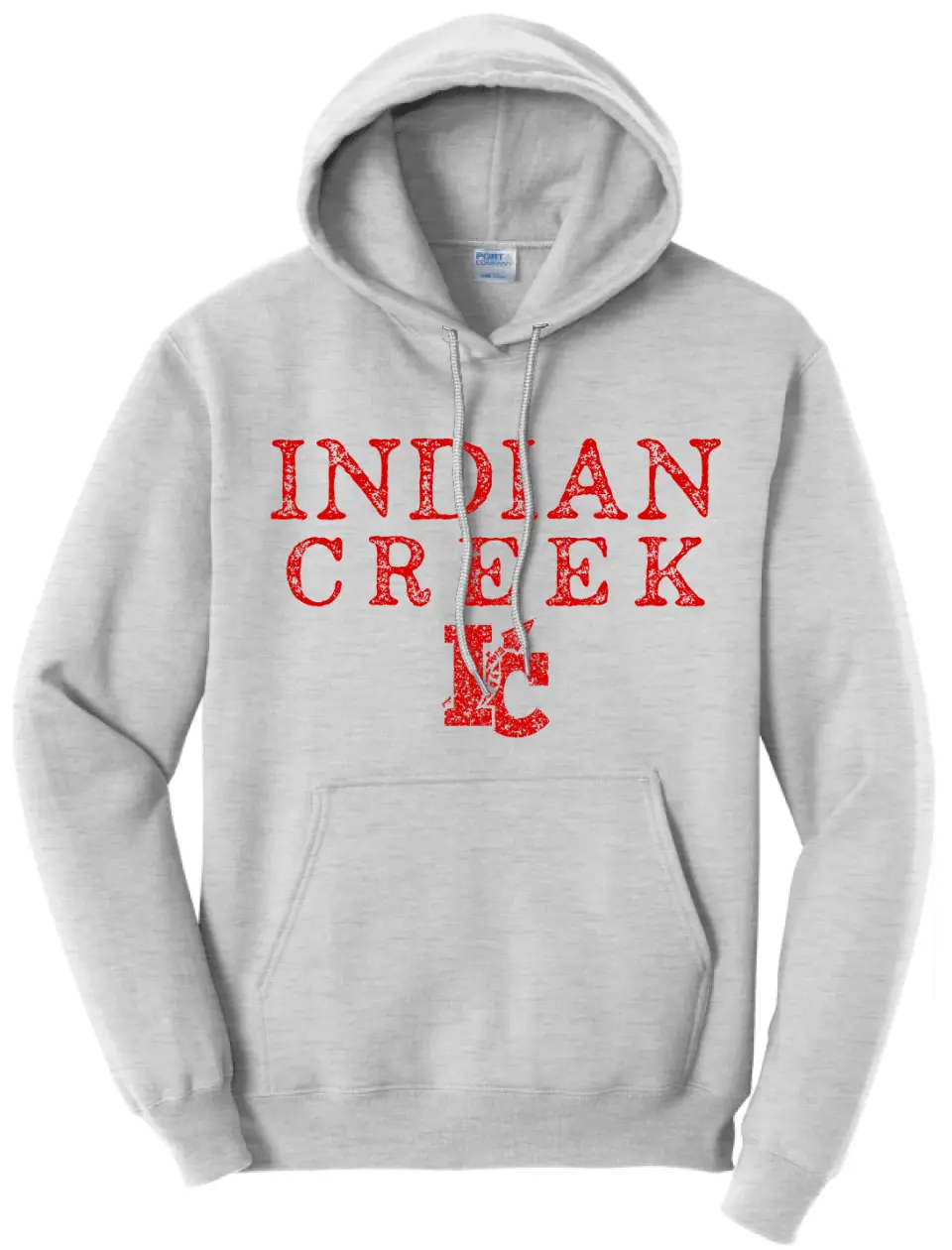 Indian Creek Distressed Pits Core Fleece Hoodie