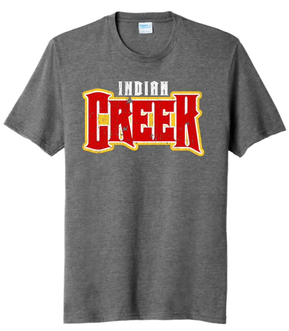 Indian Creek Distressed Crown Tri-Blend Tee