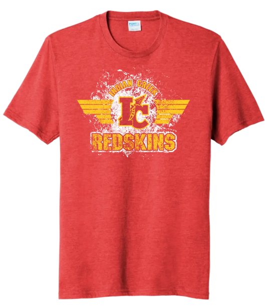 Indian Creek Distressed Wings Tri-Blend Tee