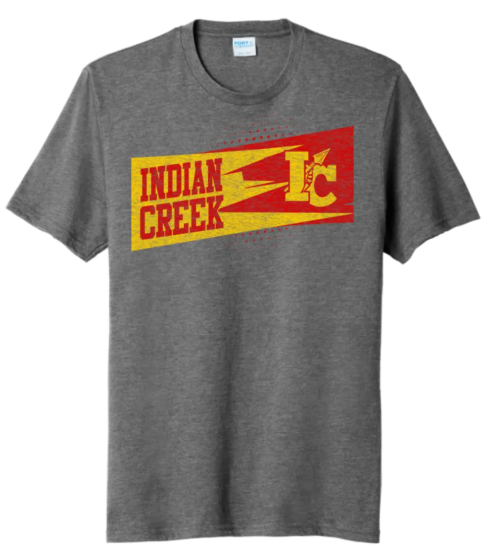 Indian Creek Distressed Strike Tri-Blend Tee