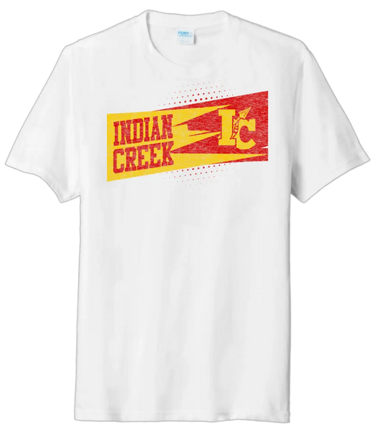 Indian Creek Distressed Strike Tri-Blend Tee