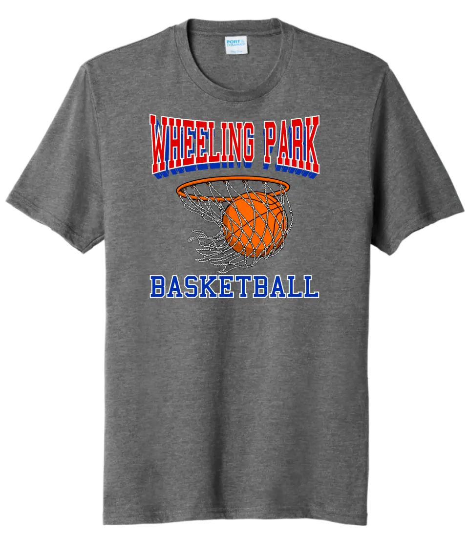 Wheeling Park Hoops Tri-Blend Tee