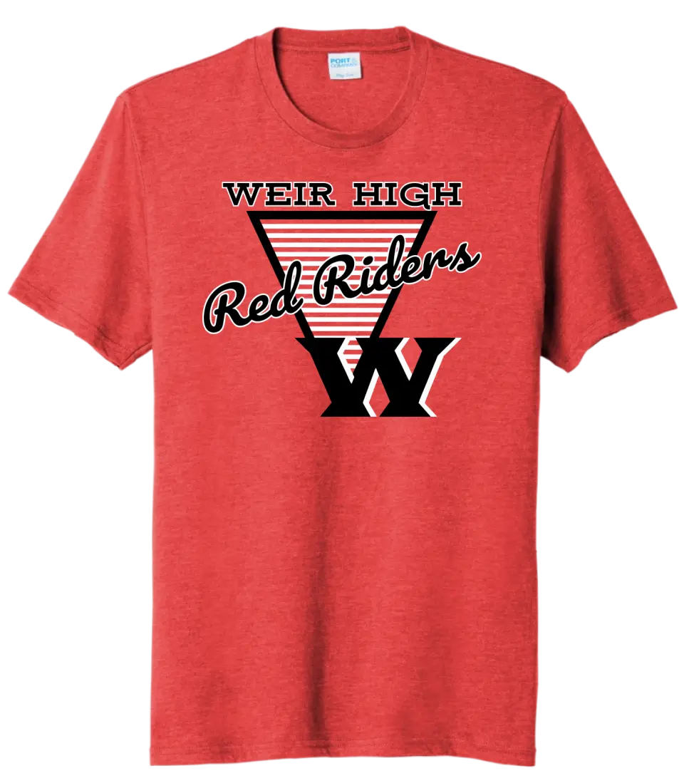 Weir Red Riders Pacifico Tri-Blend Tee