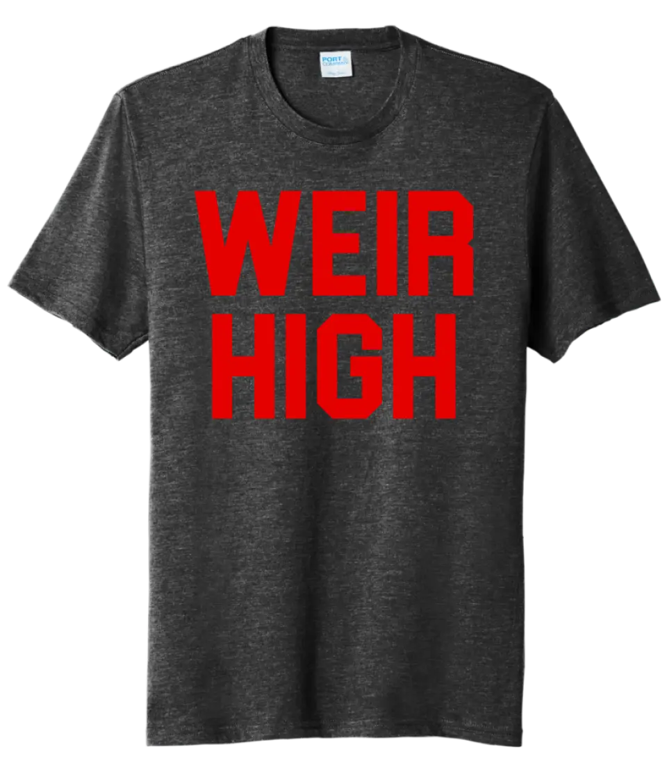 Weir High Design Tri-Blend Tee