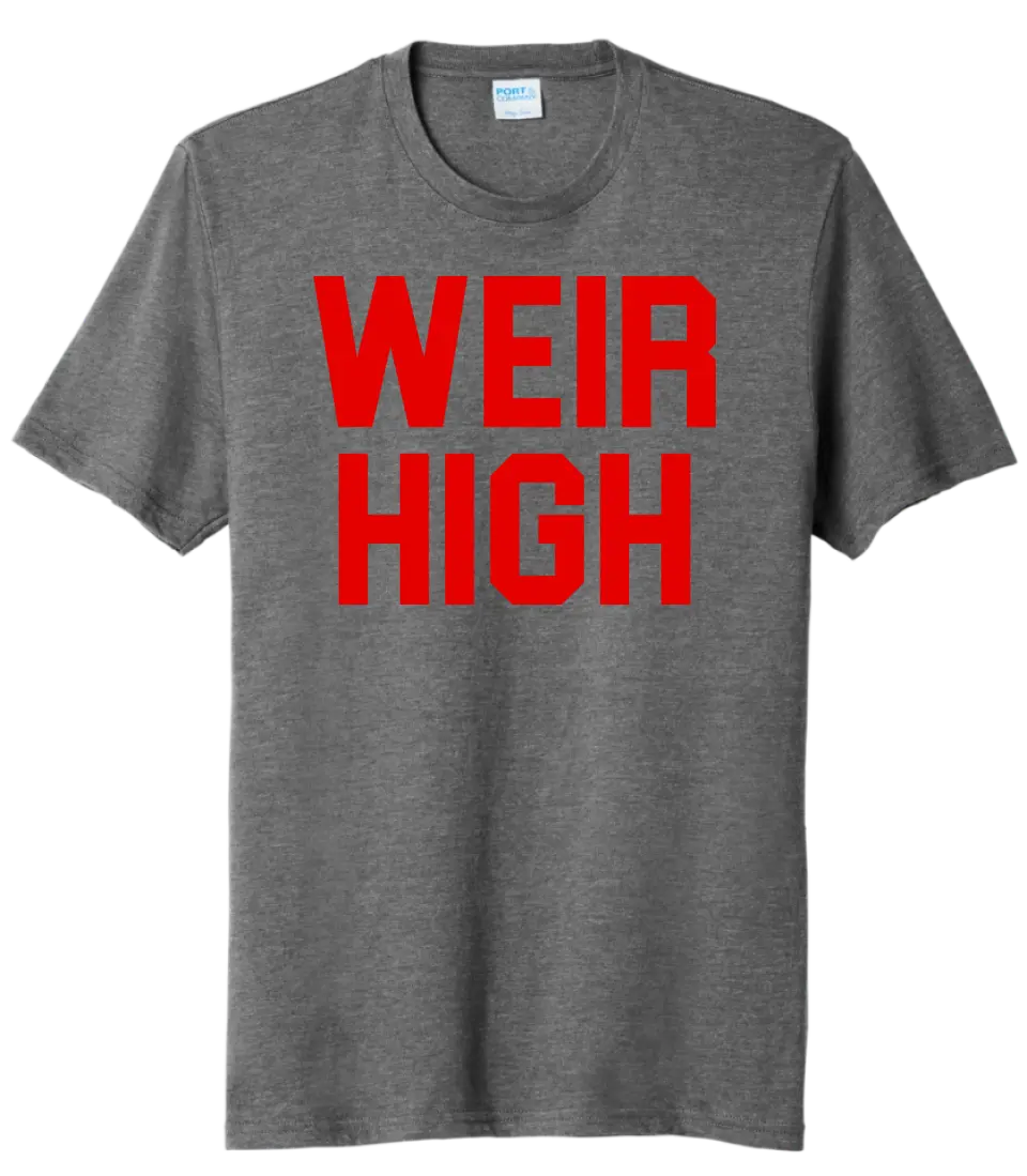 Weir High Design Tri-Blend Tee