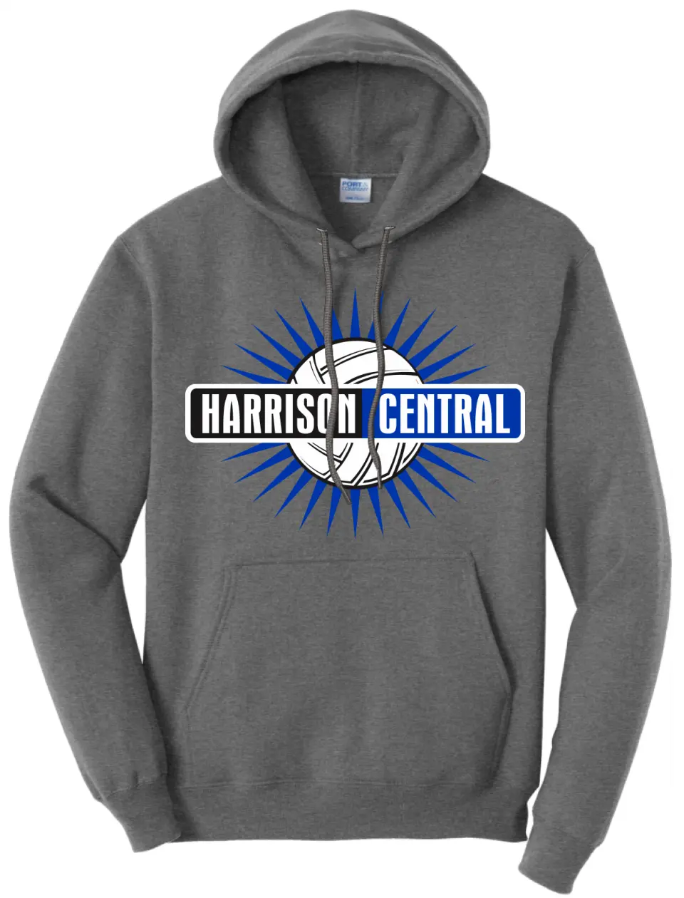Harrison Central Volleyball Starburst Core Fleece Hoodie
