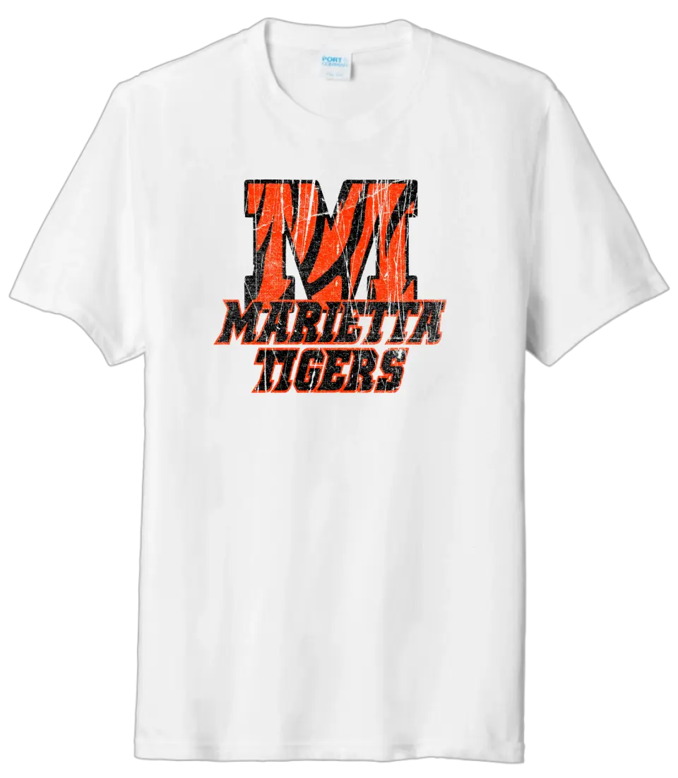 Marietta Tiger M Tri-Blend Tee