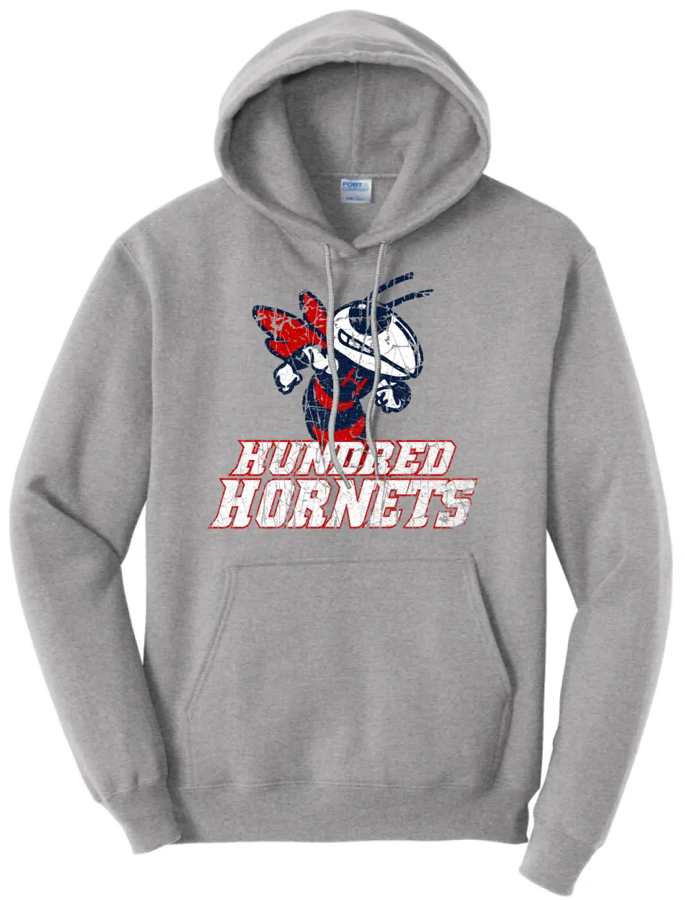Hundred Hornets Logo Core Fleece Hoodie