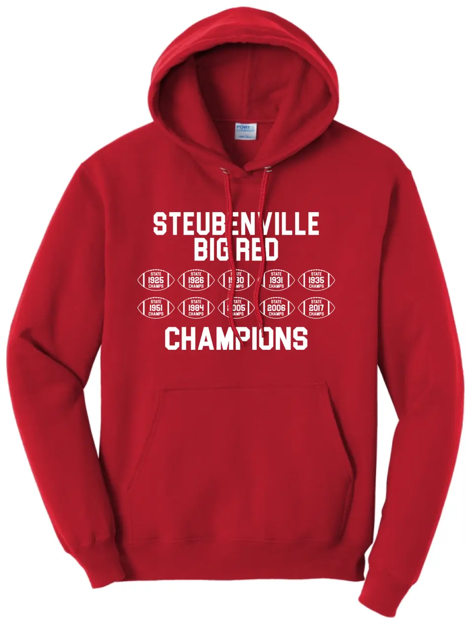 Steubenville Big Red Champions Core Fleece Hoodie