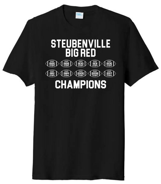 Steubenville Big Red Champions Tri-Blend Tee
