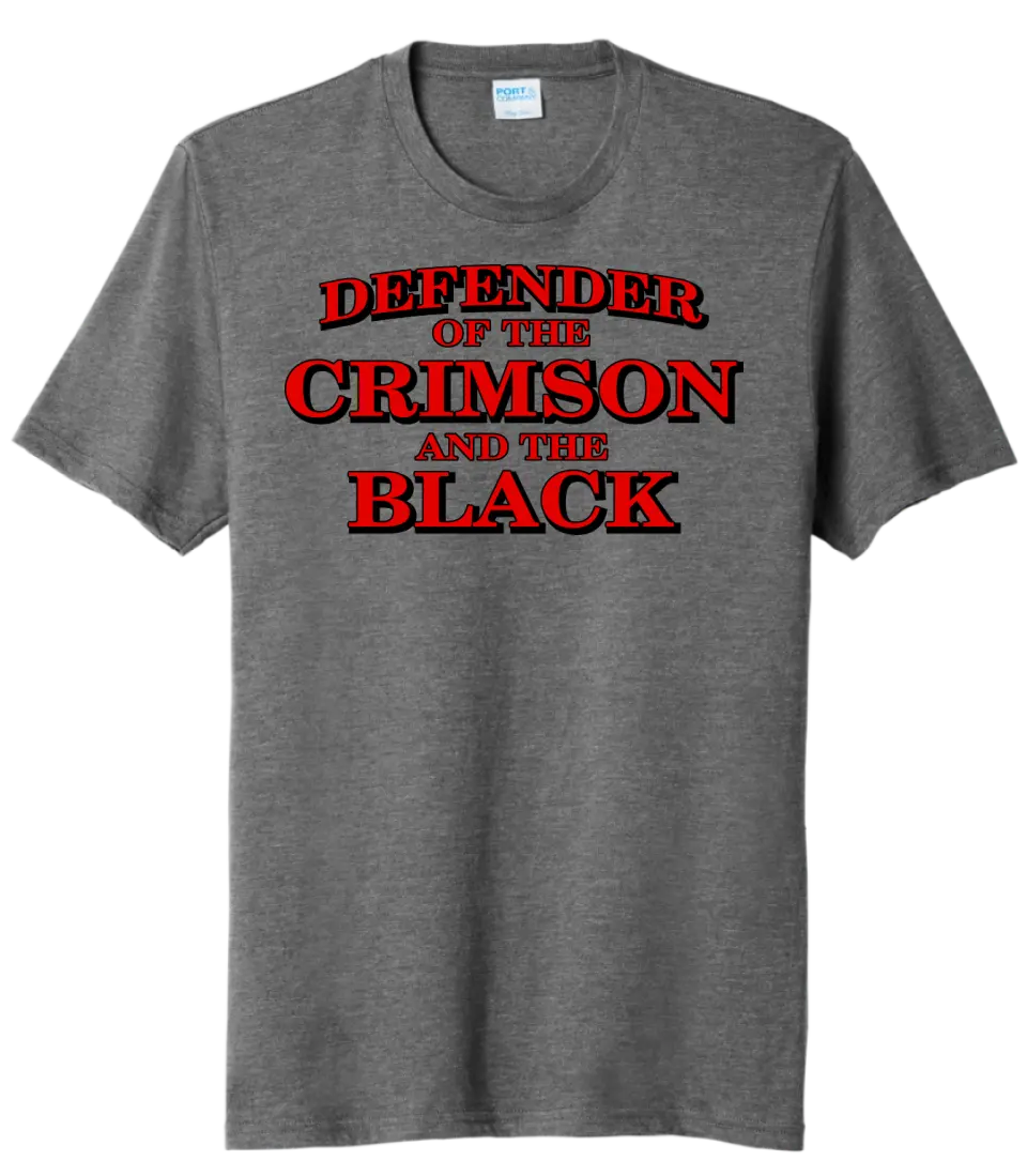 Steubenville Big Red Defenders of the Crimson and Black Tri-Blend Tee