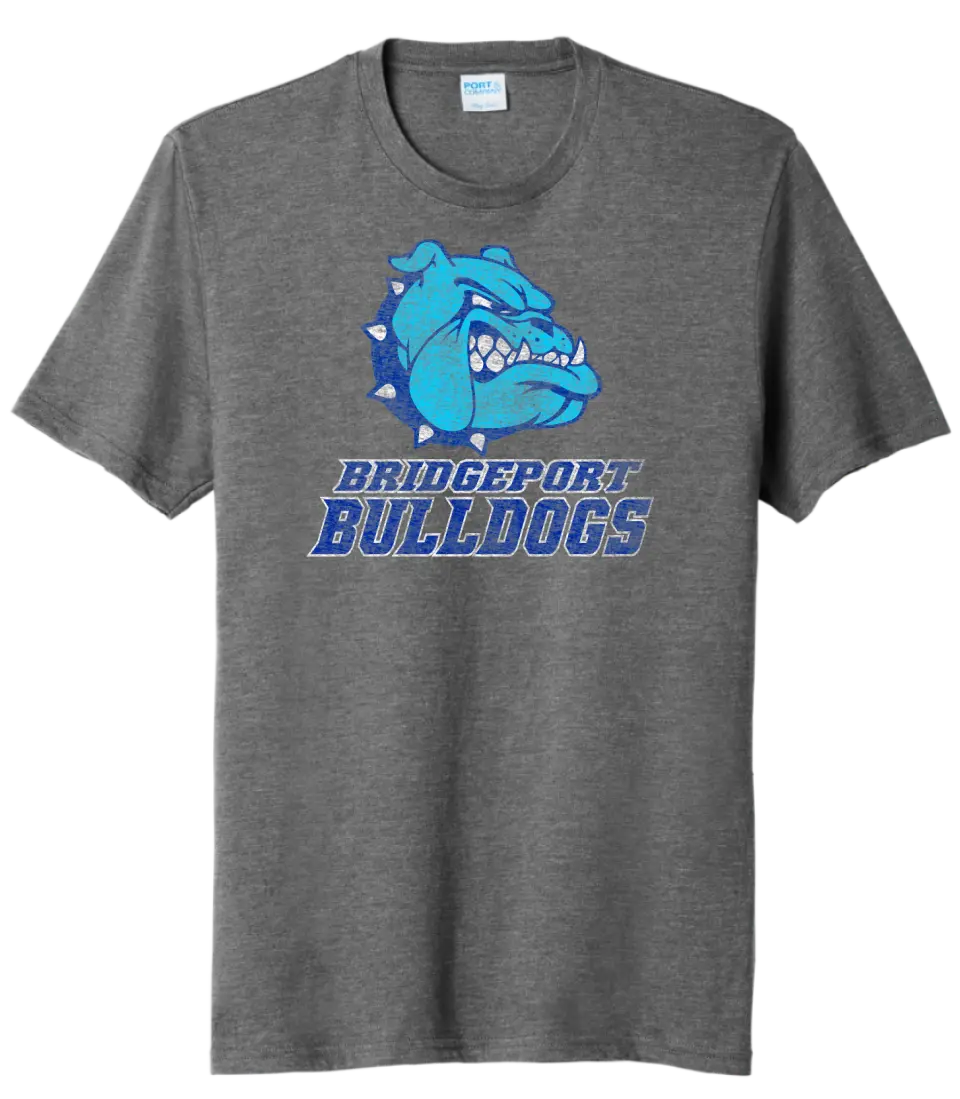 Bridgeport Bulldogs Tri-Blend Tee
