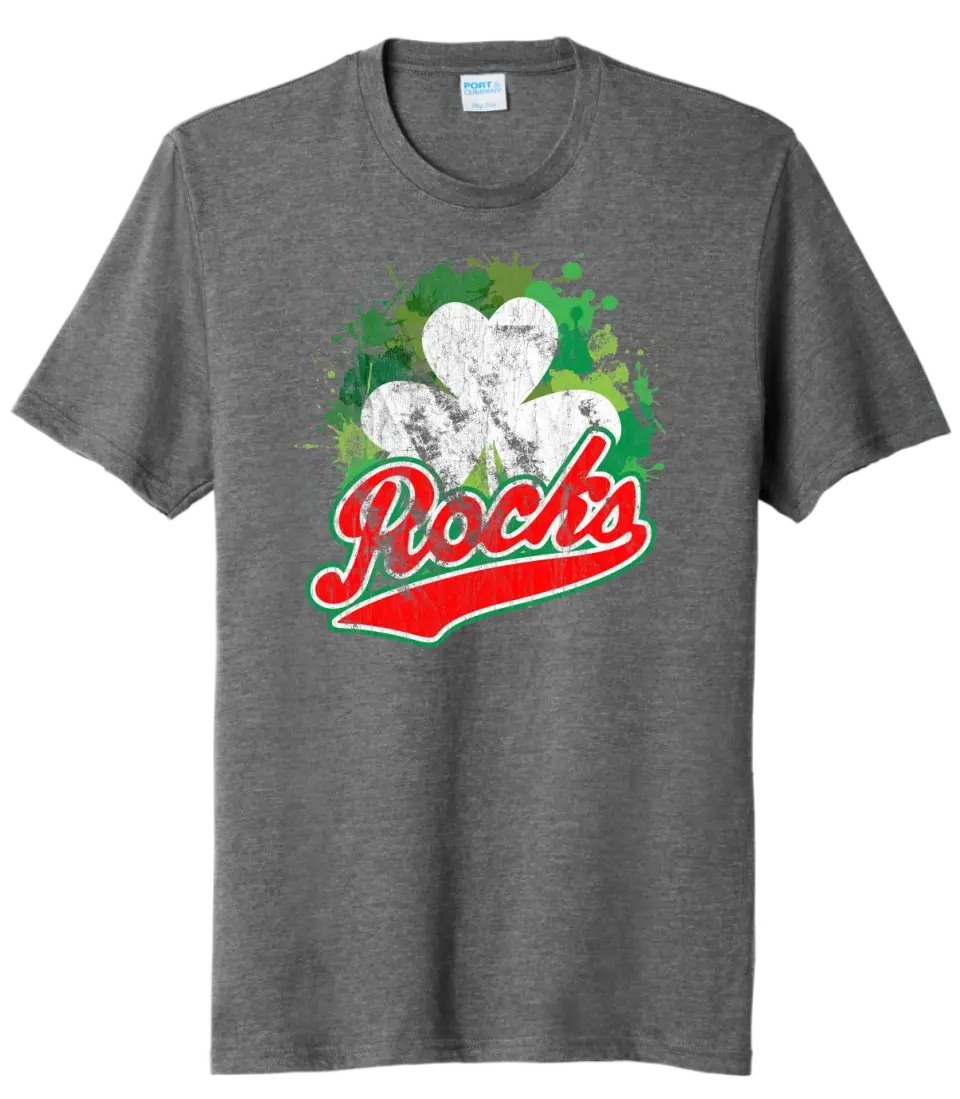 Barnesville Splatter Rocks Tri-Blend Tee