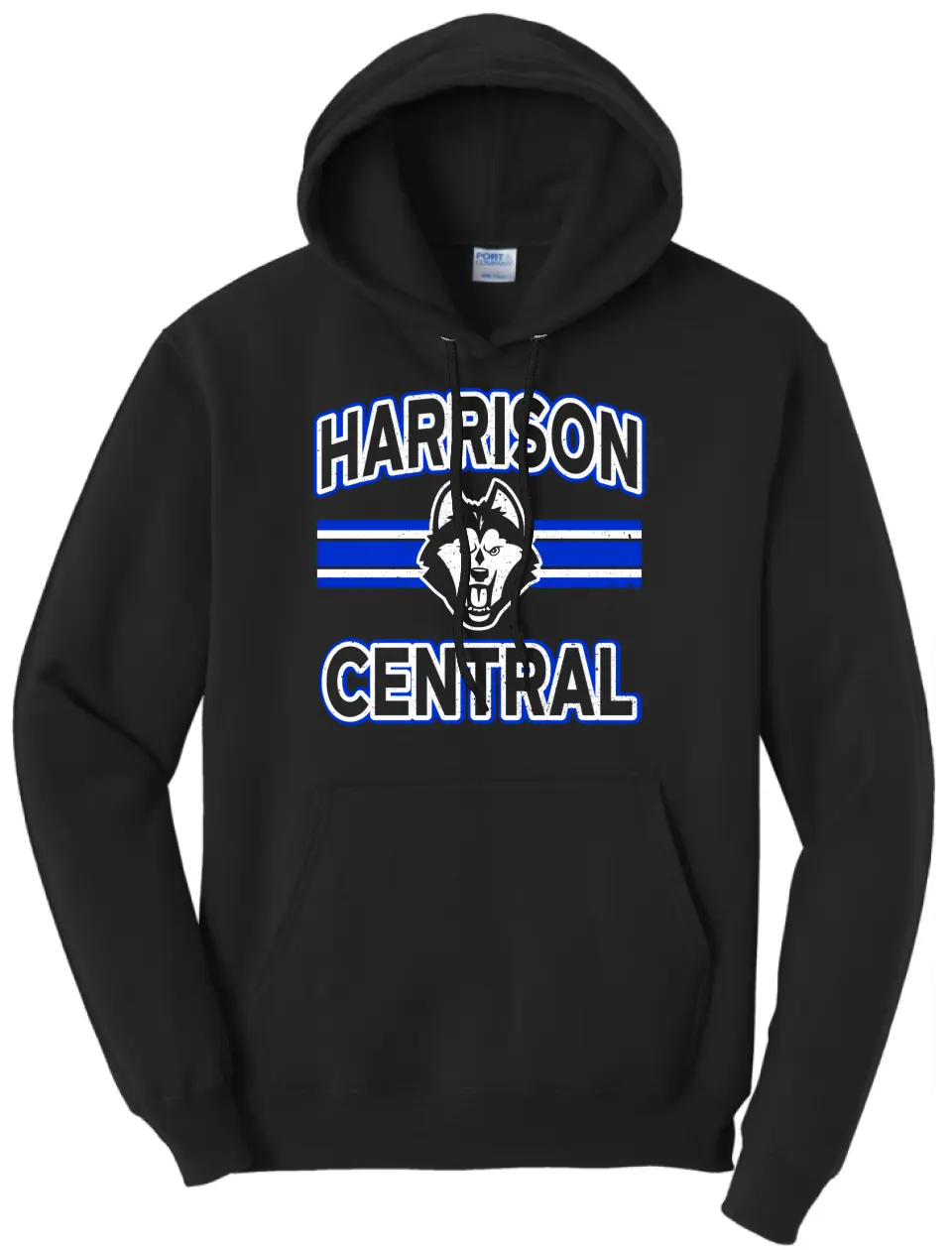 Harrison Central Store Stripes Core Fleece Hoodie