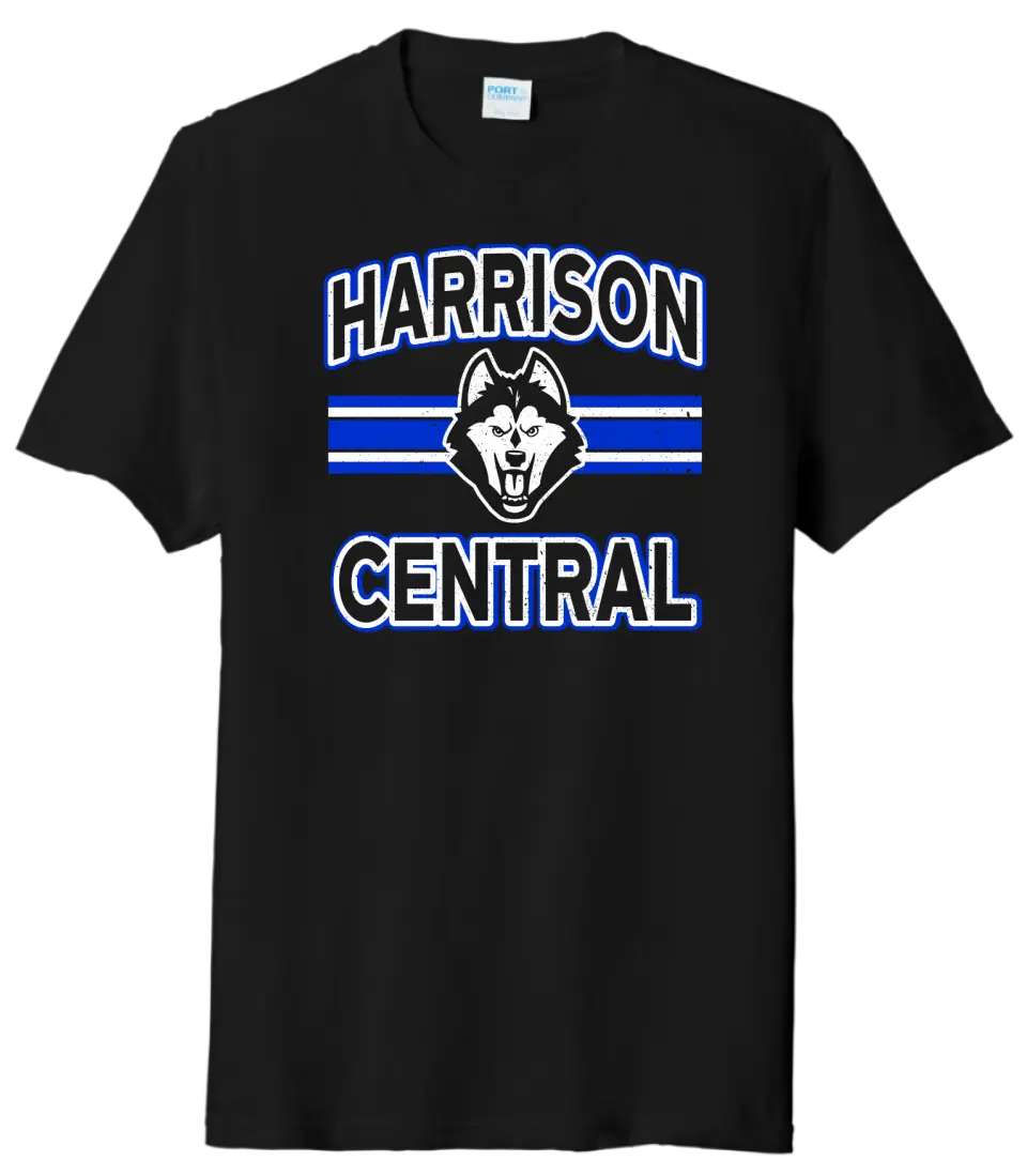 Harrison Central Store Stripes Tri-Blend Tee