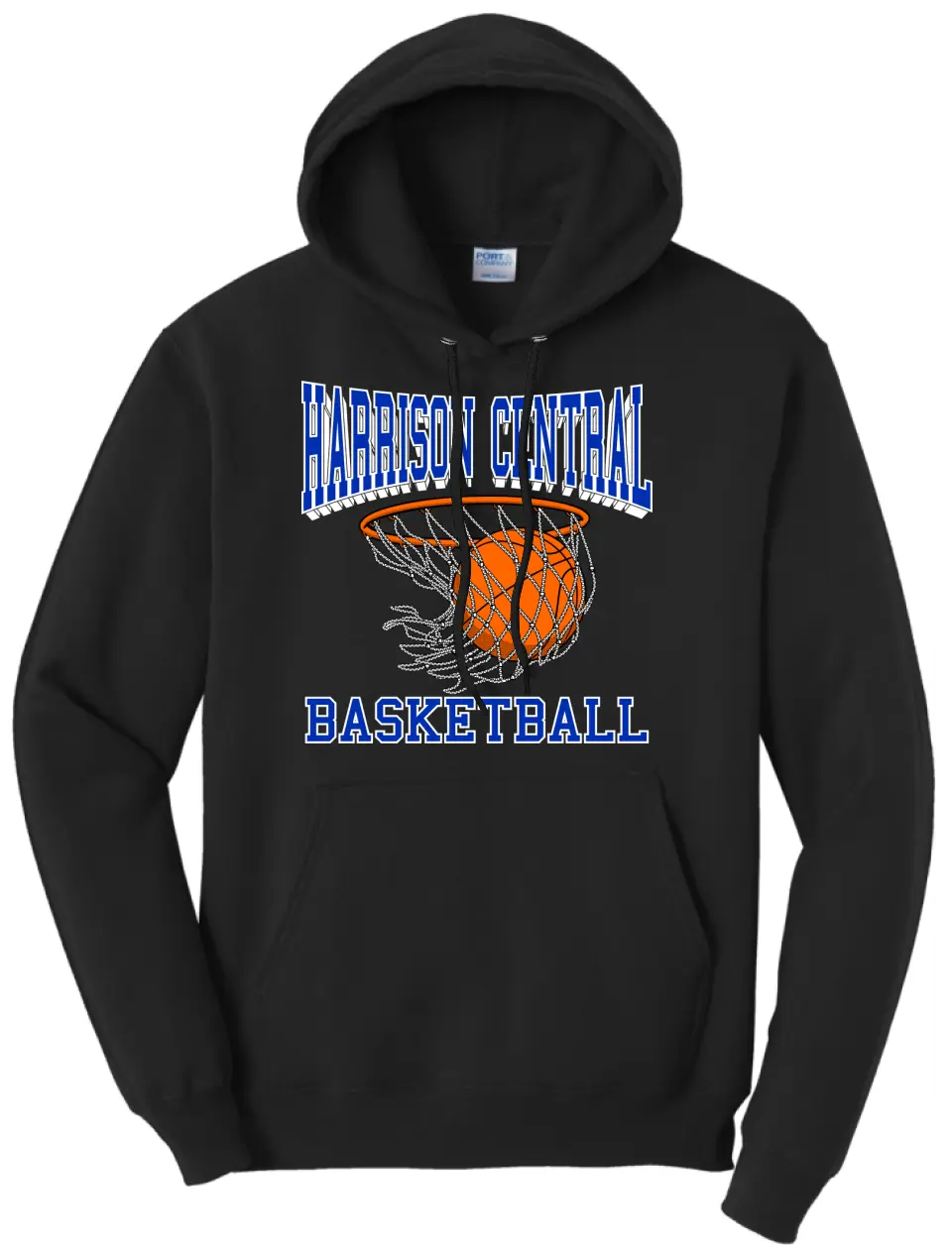 Harrison Central Hoops Core Fleece Hoodie