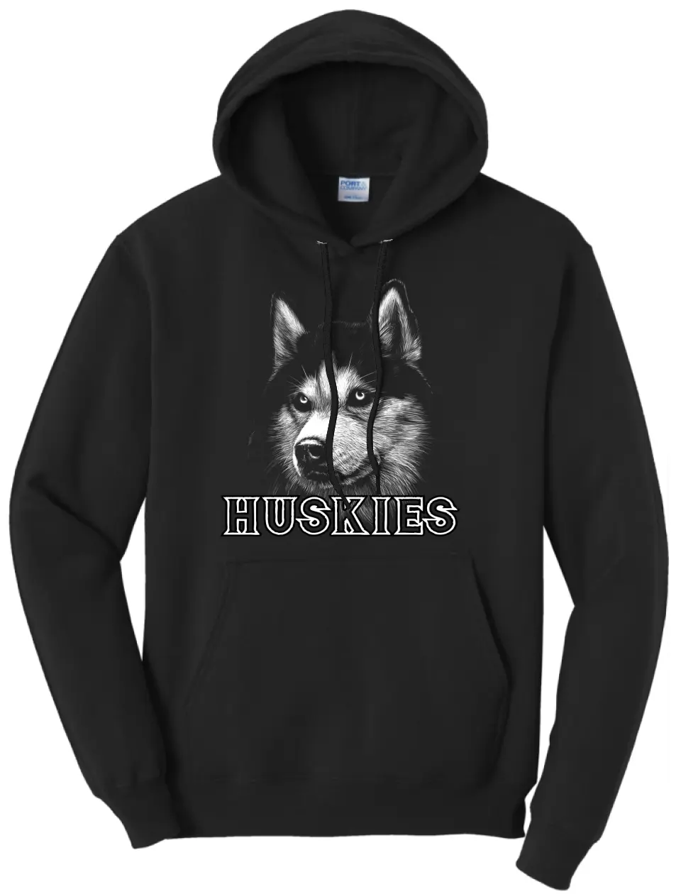 Harrison Central Husky Head Core Fleece Hoodie
