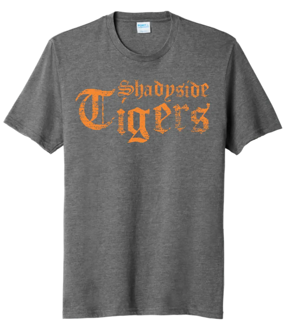 Shadyside Old English Tri-Blend Tee