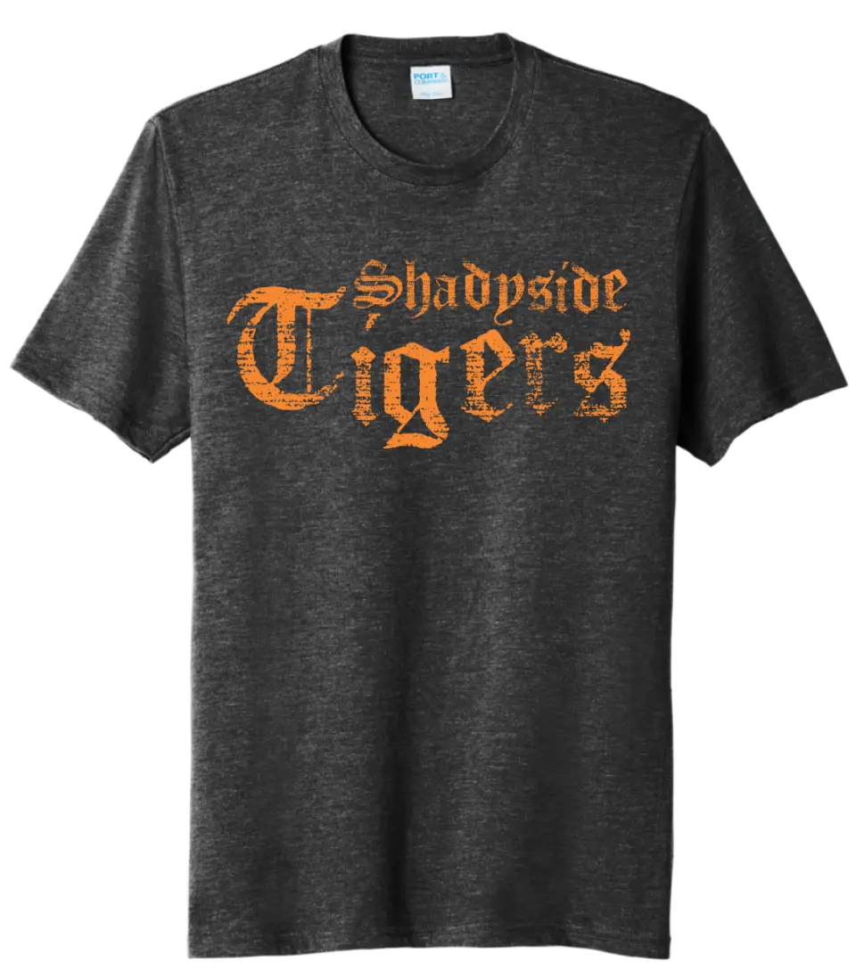 Shadyside Old English Tri-Blend Tee