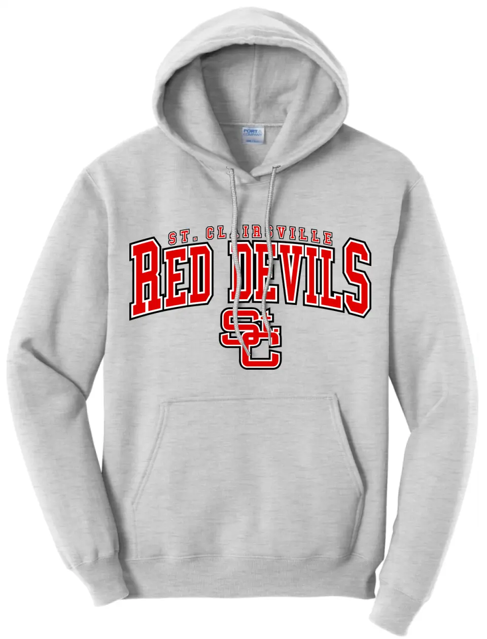 St. Clairsville St. C Arch Core Fleece Pullover Hooded Sweatshirt