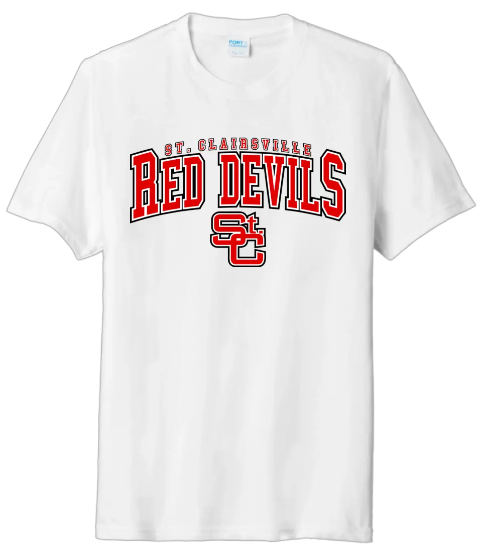 St. Clairsville St. C Arch Tri-Blend Tee