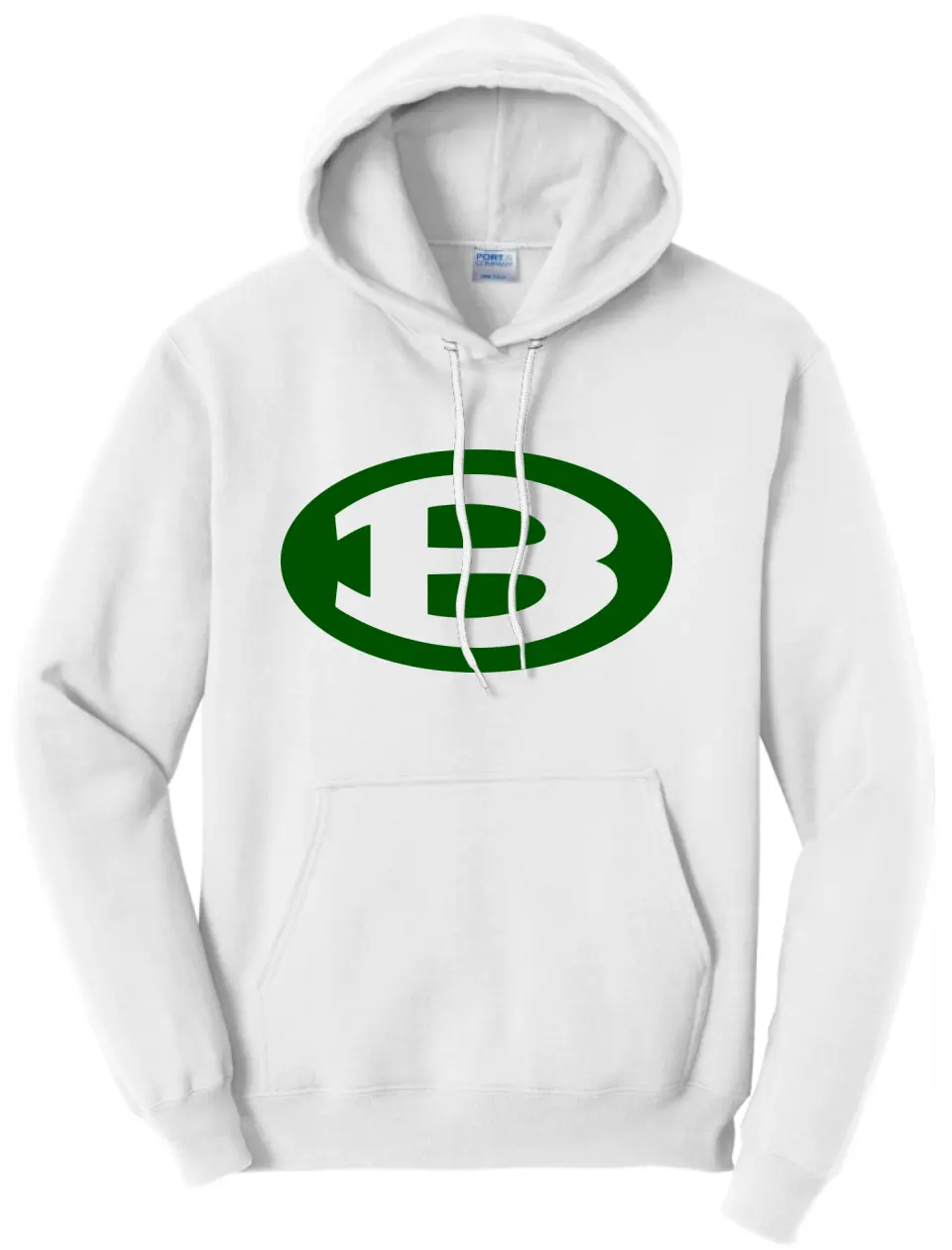 Brooke Logo Core Fleece Pullover Hooded Sweatshirt