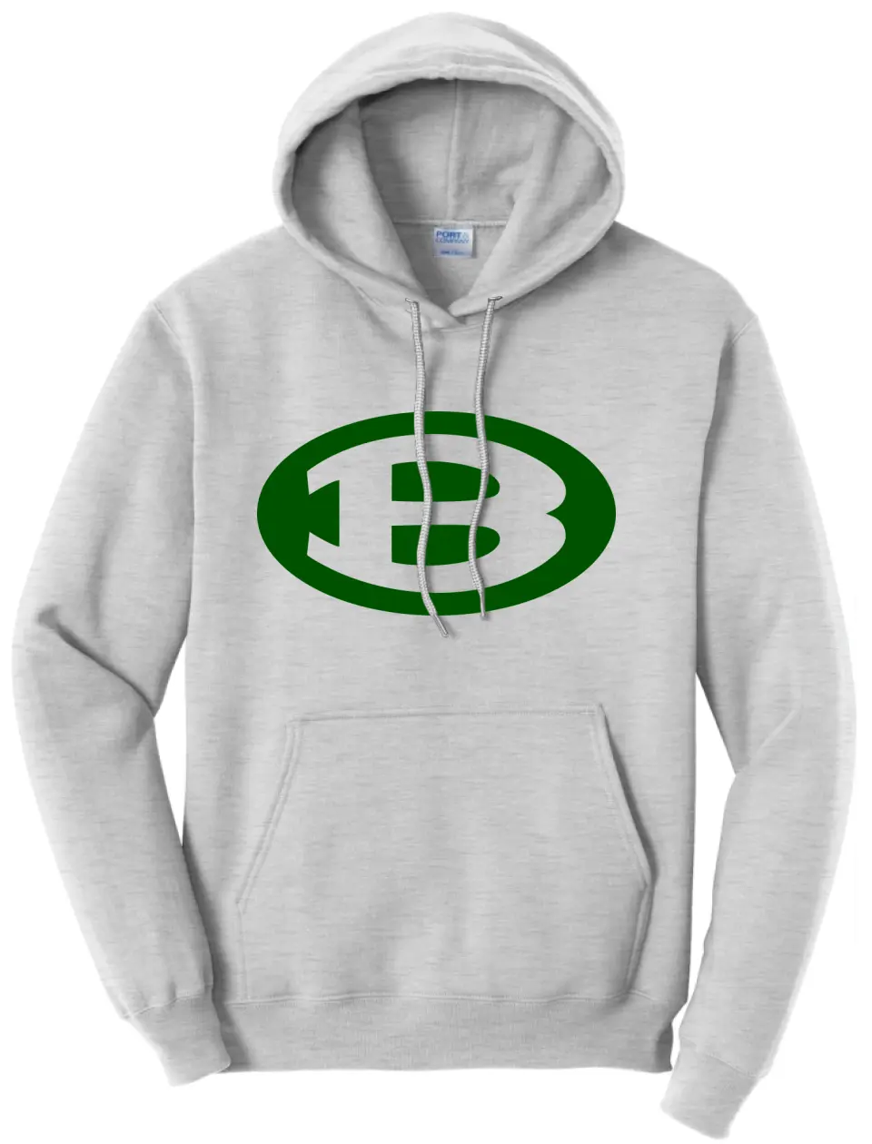 Brooke Logo Core Fleece Pullover Hooded Sweatshirt