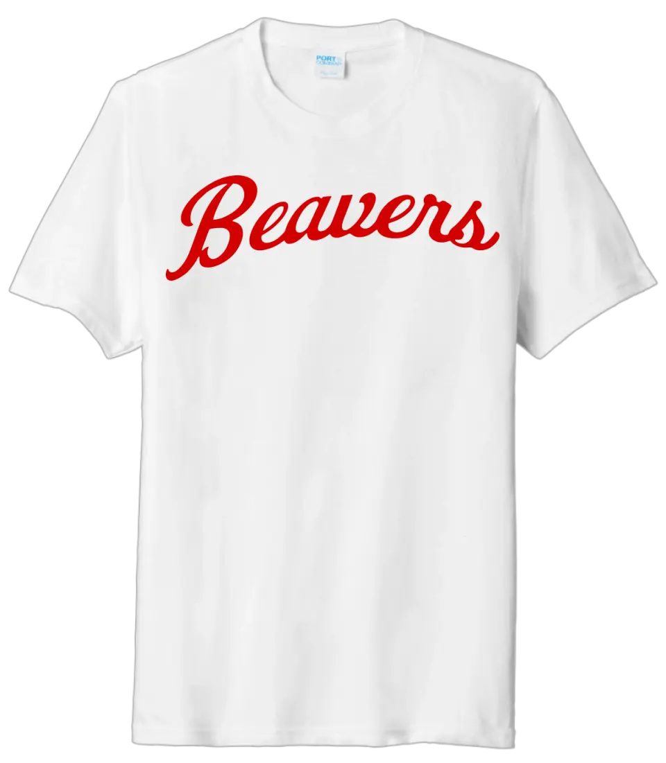 Beaver Local Beavers Script Tri-Blend Tee