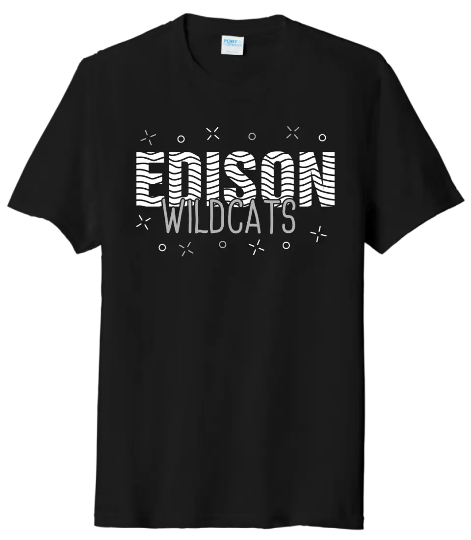 Edison Waves Tri-Blend Tee
