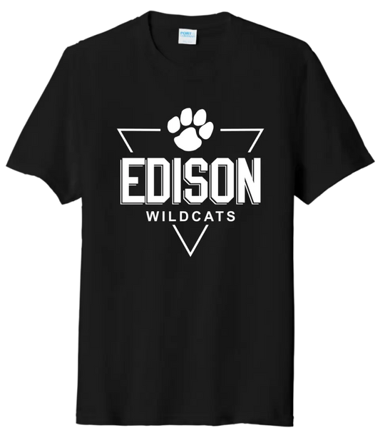 Edison Triangle Badge Tri-Blend Tee