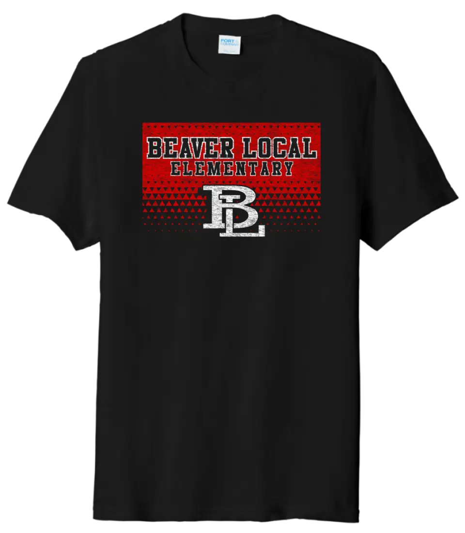 Beaver Local Triangles Tri-Blend Tee