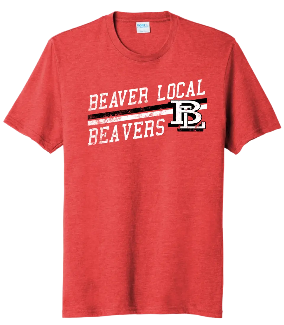 Beaver Local Rising Tri-Blend Tee