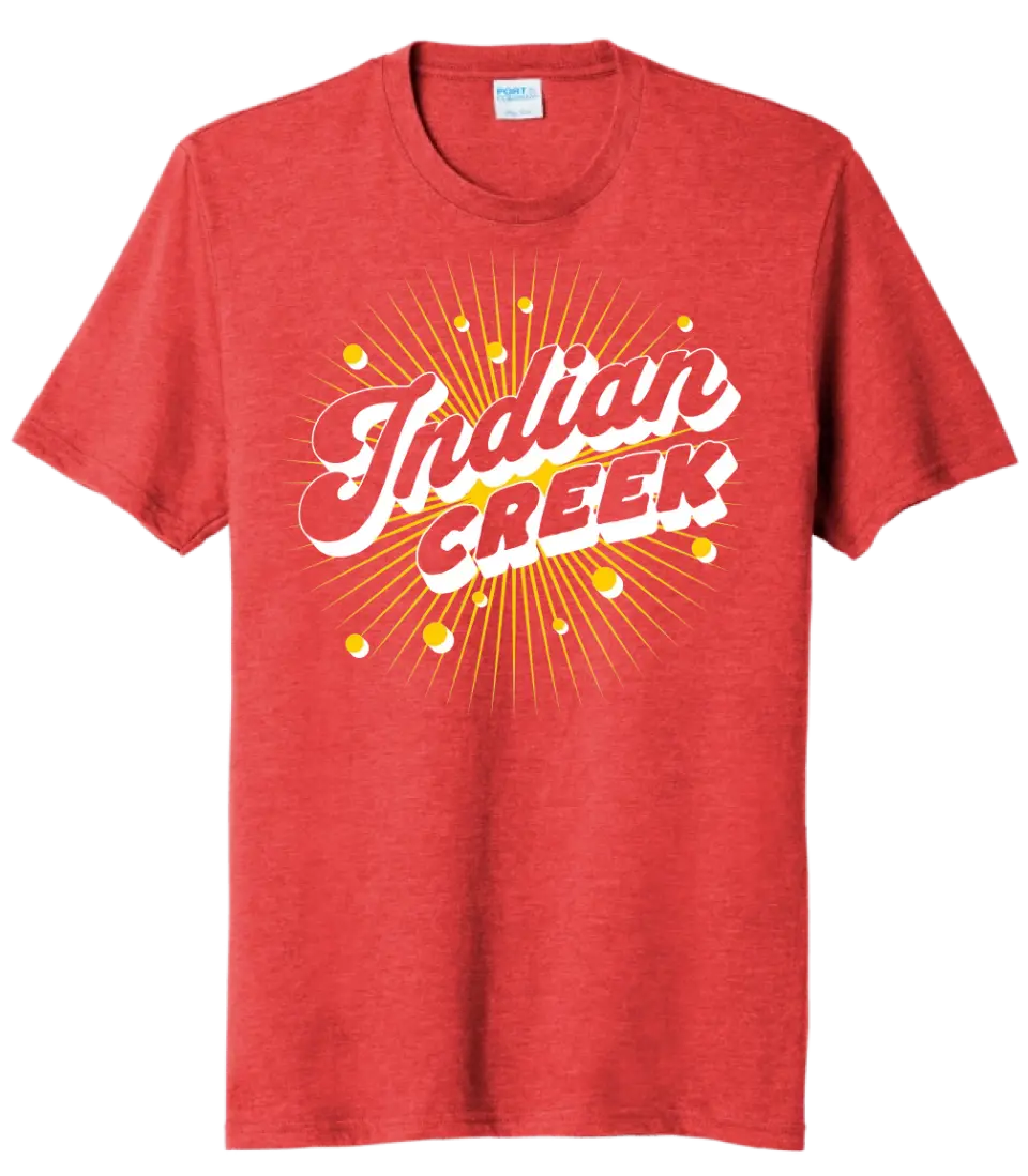 Indian Creek 2024 100 Tri-Blend Tee