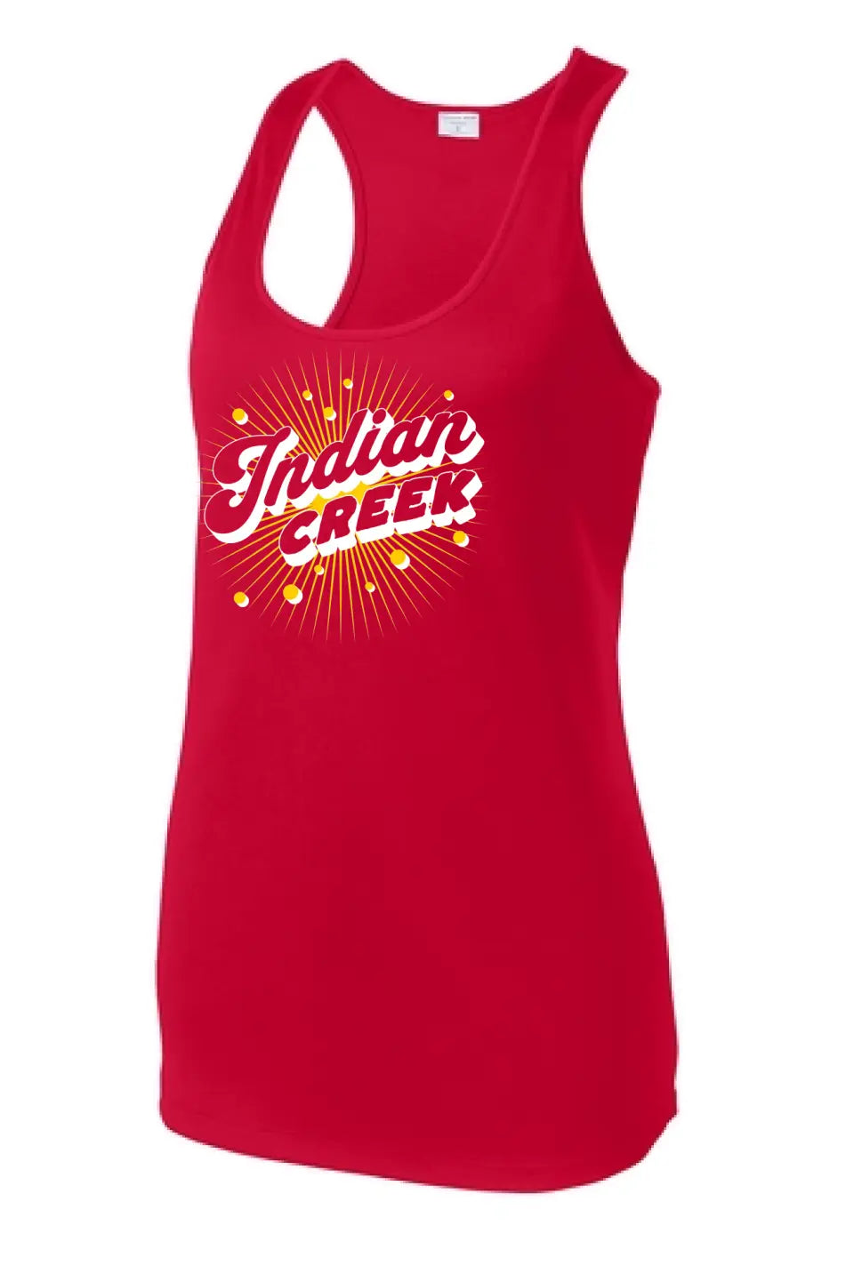 Indian Creek 2024 100 Ladies PosiCharge Competitor Racerback Tank