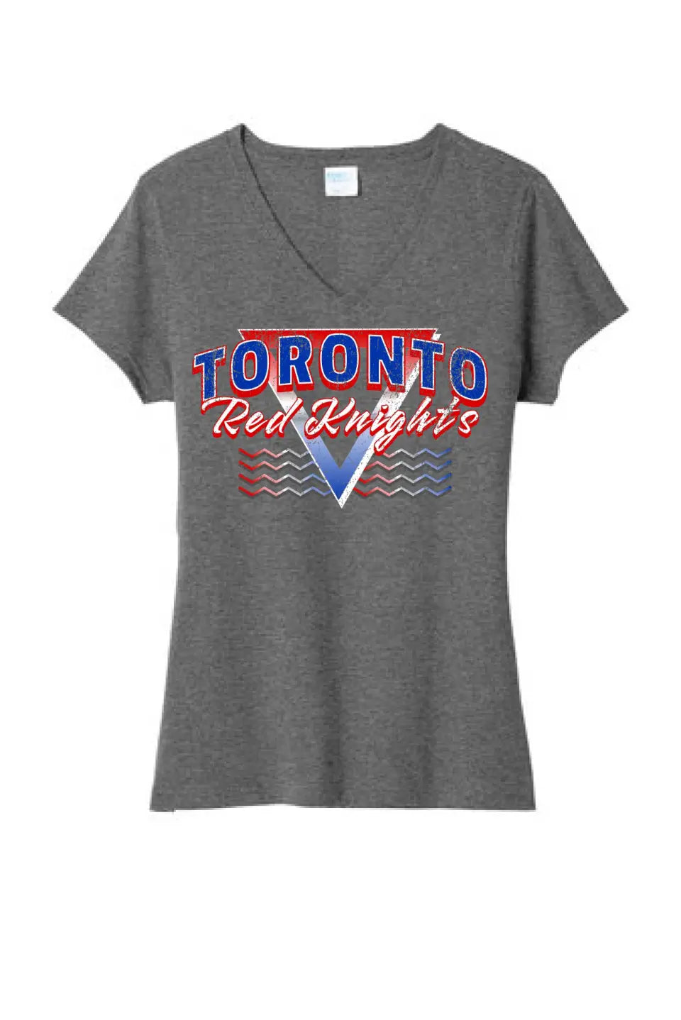 Toronto 2024 101 Ladies Tri-Blend V-Neck Tee