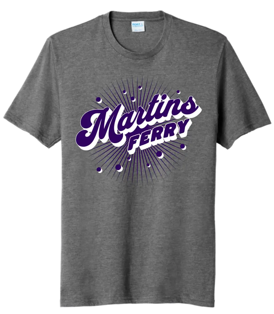 Martins Ferry 2024 100 Tri-Blend Tee