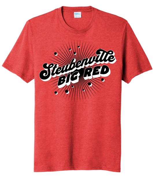 Steubenville Big Red 2024 100 Tri-Blend Tee