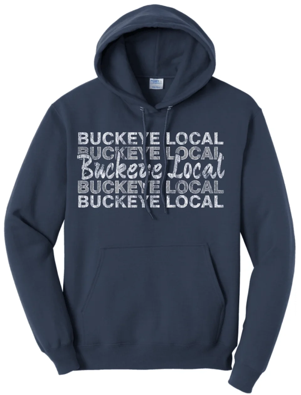 Buckeye Local 2024 003 Core Fleece Pullover Hooded Sweatshirt
