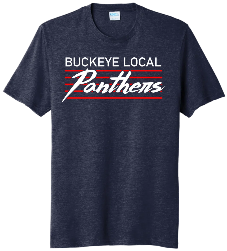 Buckeye Local Panther Thunderstorm Tri-Blend Tee