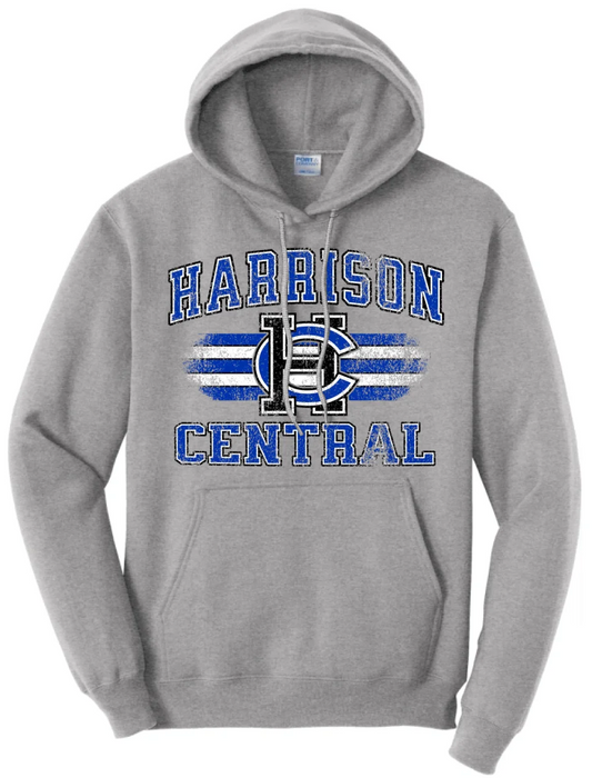 Harrison Central 2024 106 Core Fleece Pullover Hooded Sweatshirt