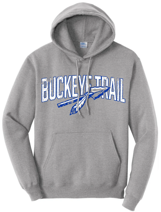 Buckeye Trail 2024 100 Core Fleece Pullover Hooded Sweatshirt