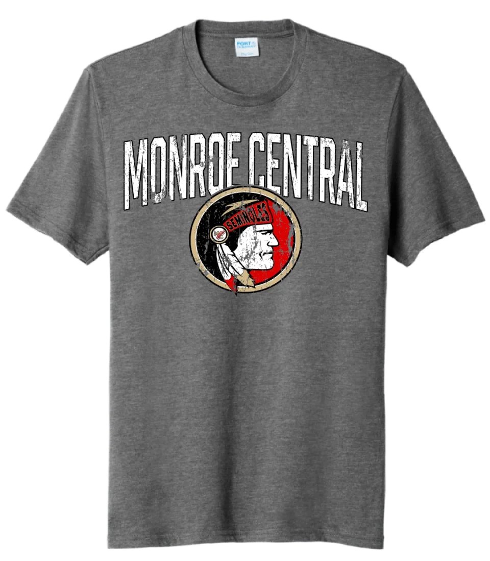Monroe Central 2024 100 Tri-Blend Tee