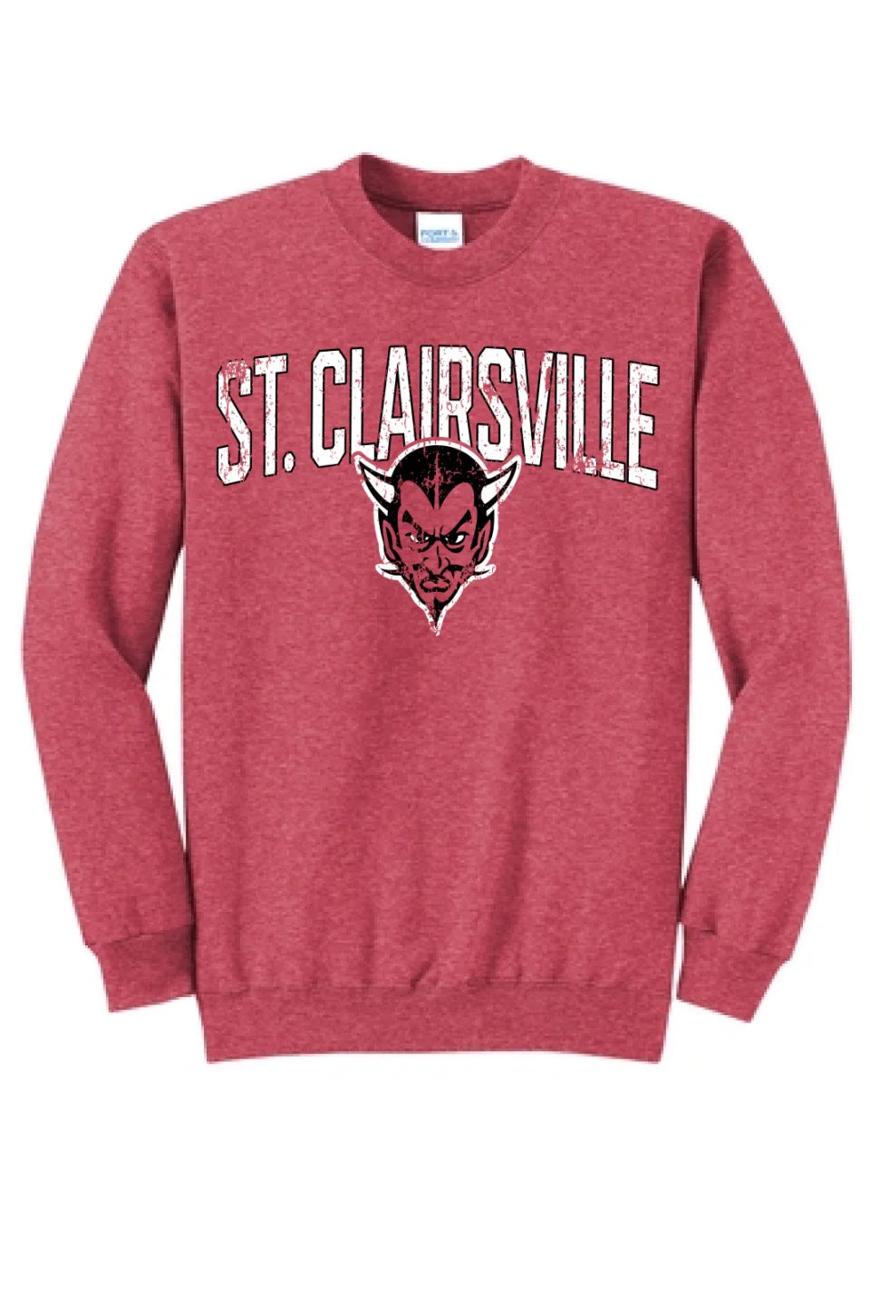 St. Clairsville 2024 100 Core Fleece Crewneck Sweatshirt