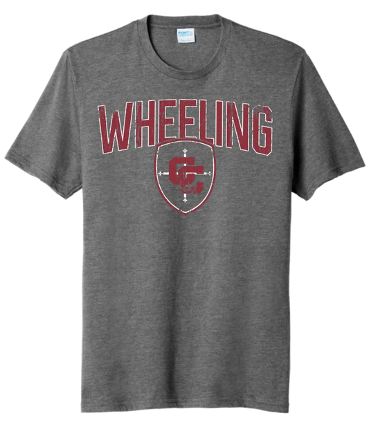 Wheeling Central Catholic 2024 100 Tri-Blend Tee