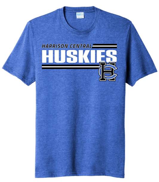 Harrison Central Stripe Tri-Blend Tee