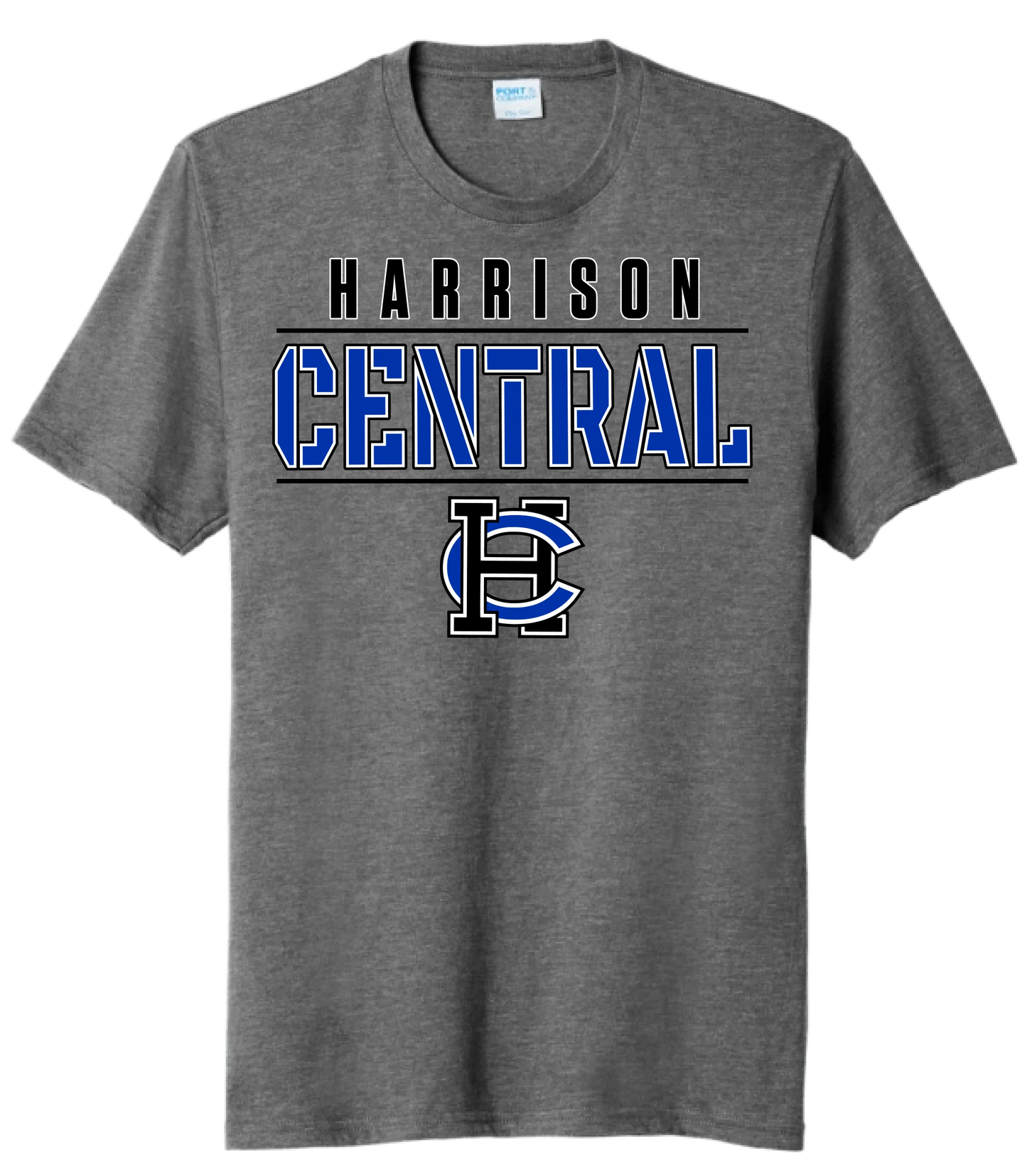 Harrison Central Stencil Tri-Blend Tee